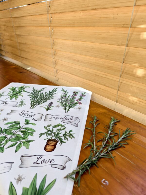Tea Towel - Herbal Elegance - Thick - Image 4