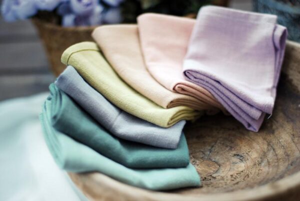 Tea towel set - Seven Days, Seven Moods - Cotton Linen, Pack of 7 - Image 5
