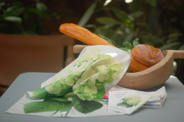 Tea Towel - Refreshing Growth - Green Hydrangeas - Image 2