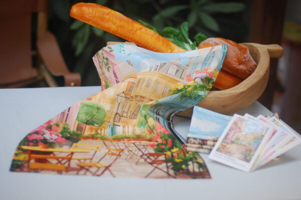 Tea Towel - Corner of Bloom - Image 2