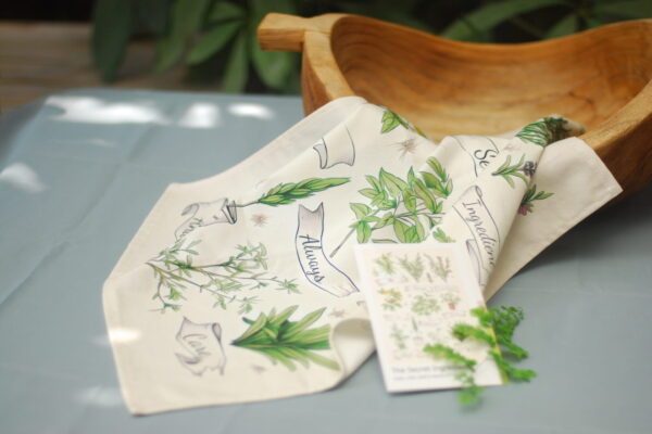 Tea Towel - Herbal Elegance - Thick - Image 2