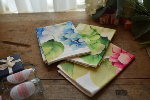 Tea Towel set - The Essence of Hydrangeas Collection - Pack of 3) - Image 2