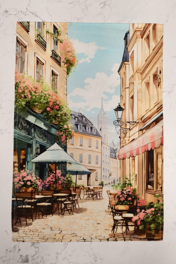 Tea Towel set - The Blooming Streets Spring Collection - Pack of 4 - Image 5