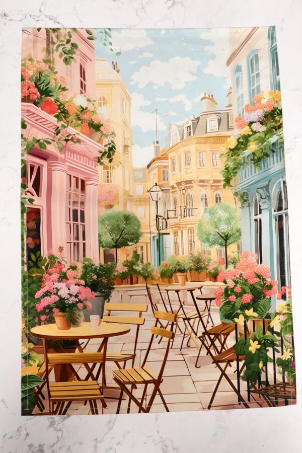 Tea Towel set - The Blooming Streets Spring Collection - Pack of 4 - Image 8