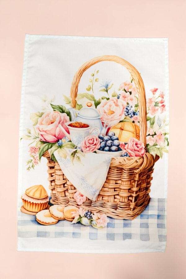 Tea Towel - Picnic Harmony - Image 4