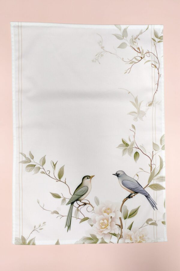 Tea Towel - Serene Birds & Blossoms - Image 8