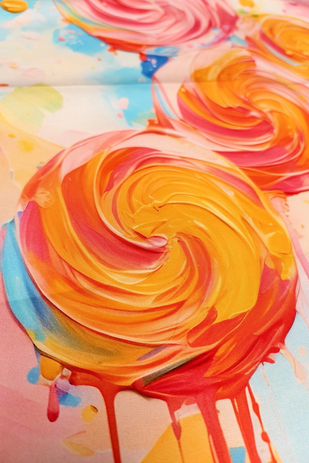 Tea Towel - Swirls of Joy - Image 5