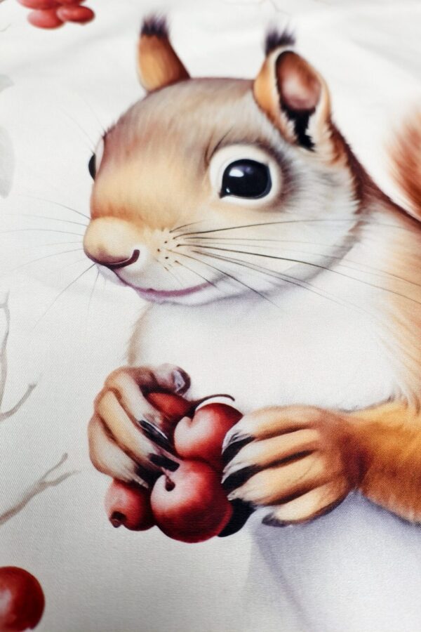 Tea Towel - Winter Squirrel - Image 3