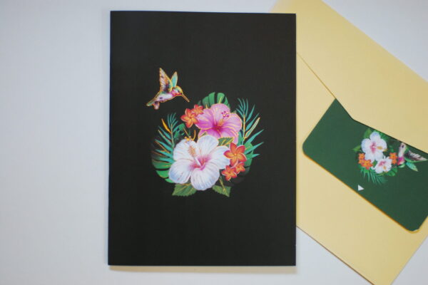 Card - Hummingbird Haven - Greeting - Image 2