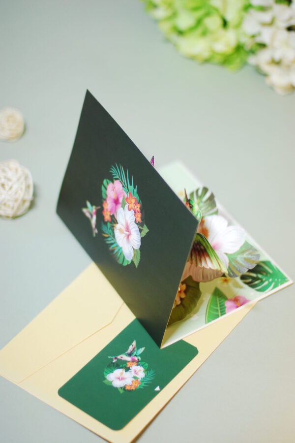 Card - Hummingbird Haven - Greeting - Image 3