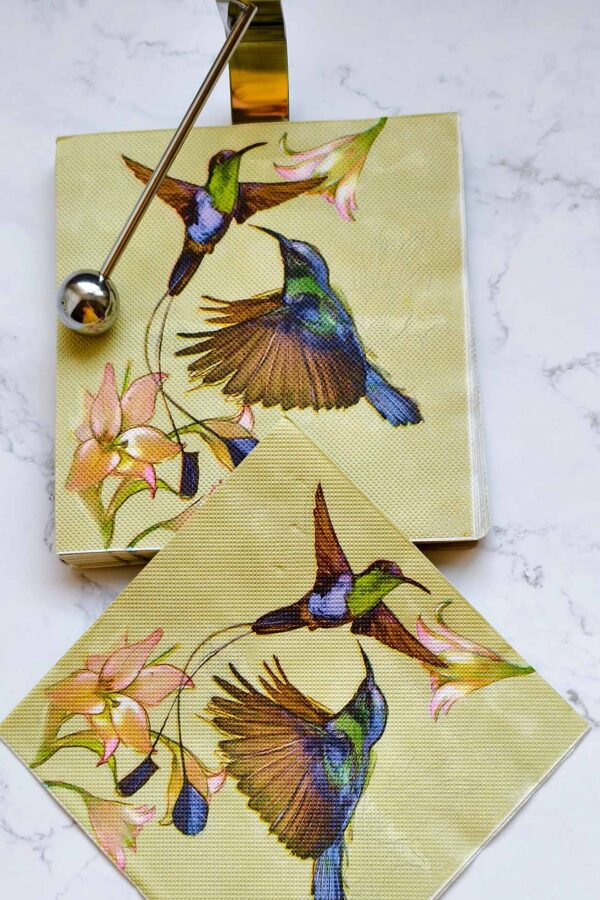 Paper Napkin – Tropical Birds - Image 11