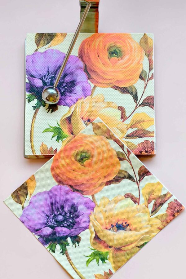 Paper Napkin – Bloom All Over - Image 3