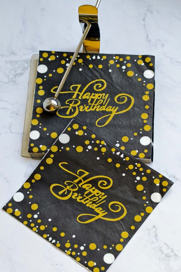 Paper Napkin – Birthday Sparkle - Image 4