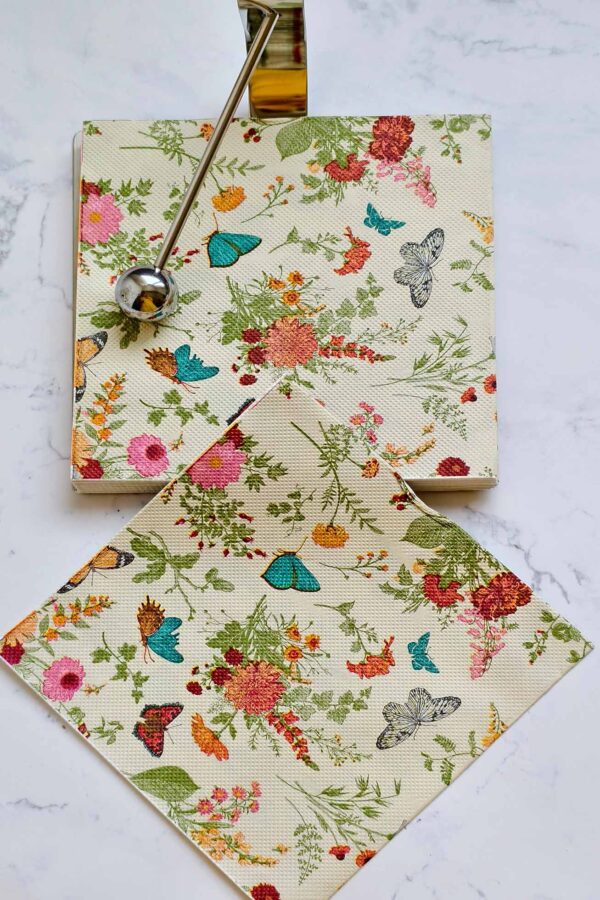 Paper Napkin – Butterfly Bliss - Image 9