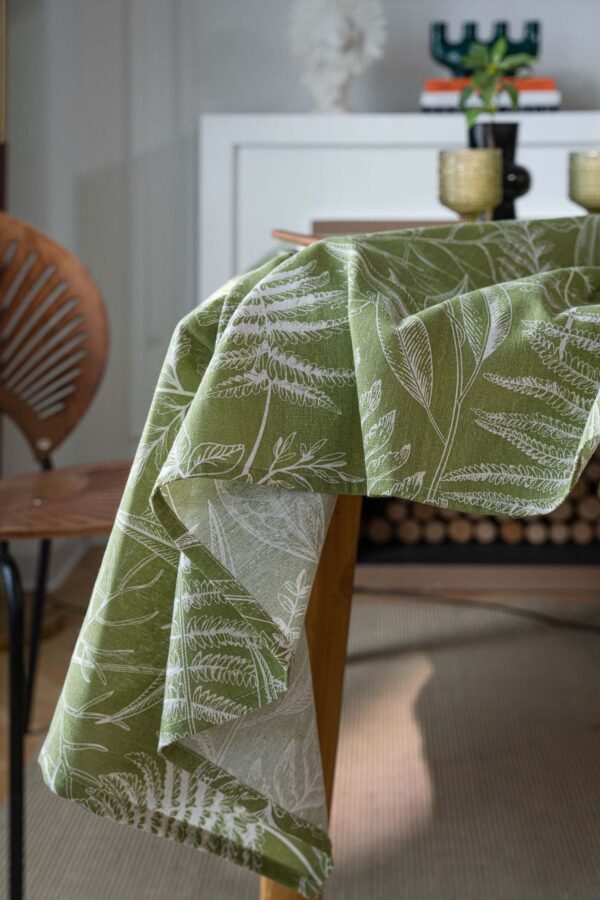 Tablecloth – Green Maple - Image 4