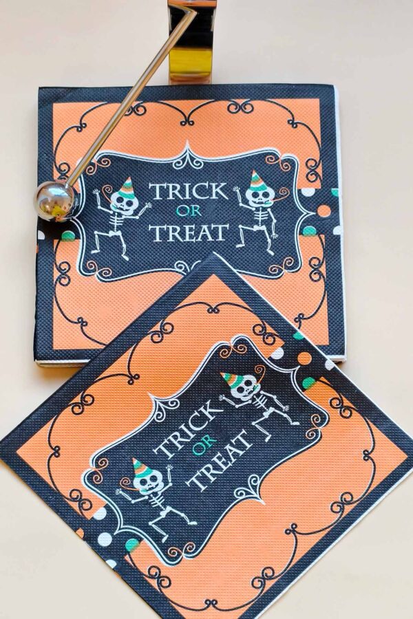 Paper Napkin – Trick & Treat - Image 2