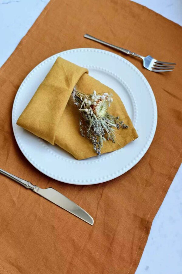 French Linen – Caramel Glow - Image 4