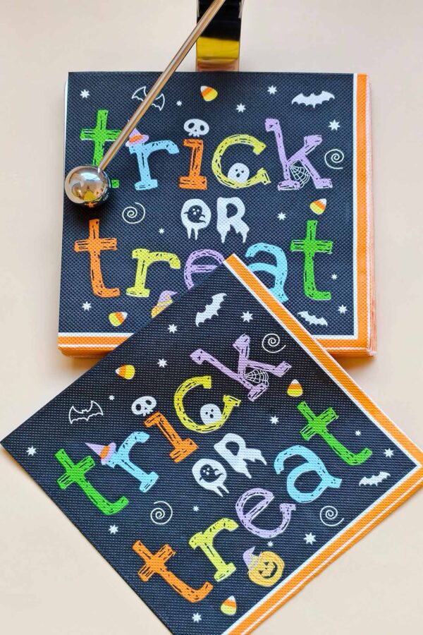Paper Napkin – Trick & Treat - Image 3