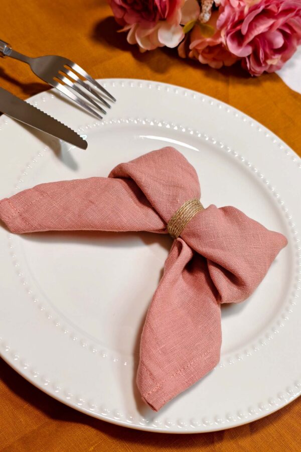 French Linen Napkin - Afternoon Tea - Image 3