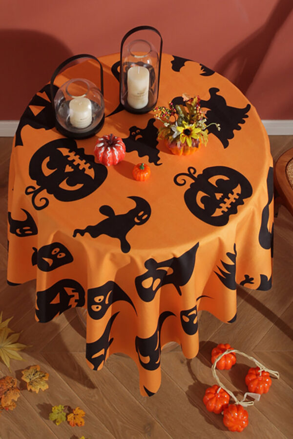 Tablecloth – Pumpkin Ghosts - Image 2