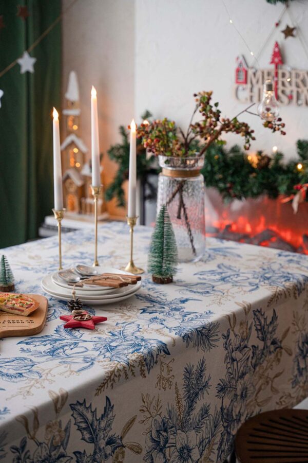 Tablecloth – Golden Pine & Botanical - Image 2