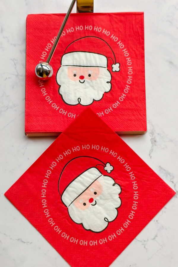 Paper Napkin – Santa Claus - Image 2
