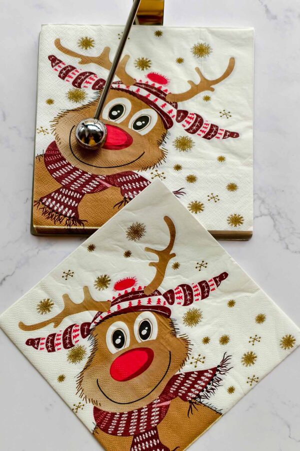 Paper Napkin – Christmas Fun - Image 2