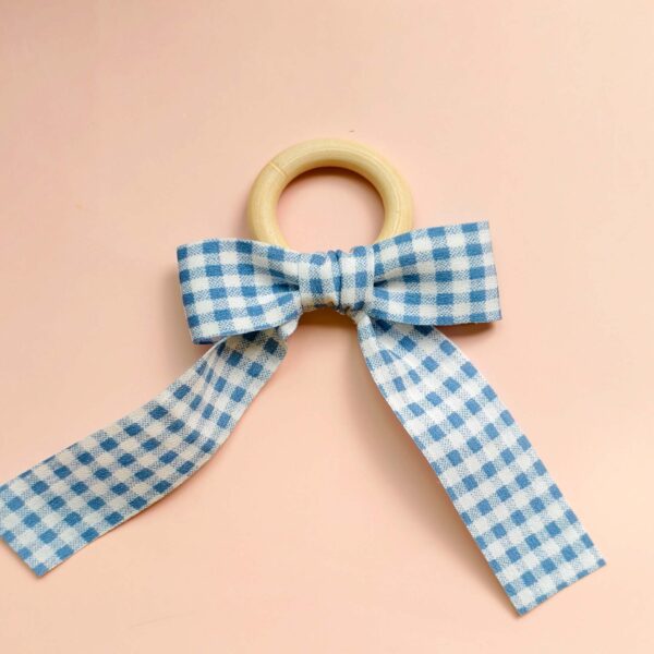 Napkin ring – Gingham Breeze - Image 2