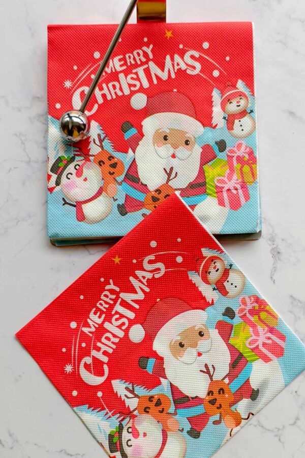 Paper Napkin – Santa Claus - Image 12