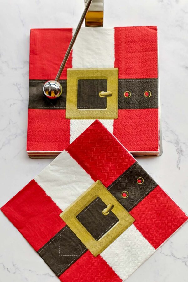 Paper Napkin – Christmas Icons - Image 3
