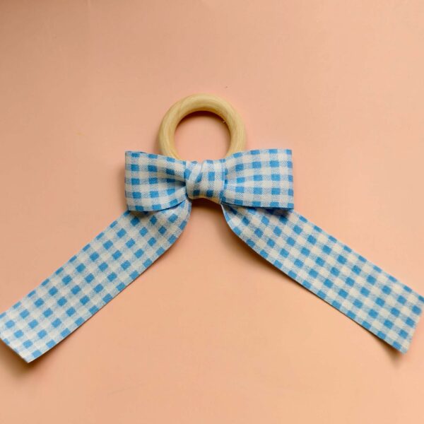 Napkin ring – Gingham Breeze - Image 3