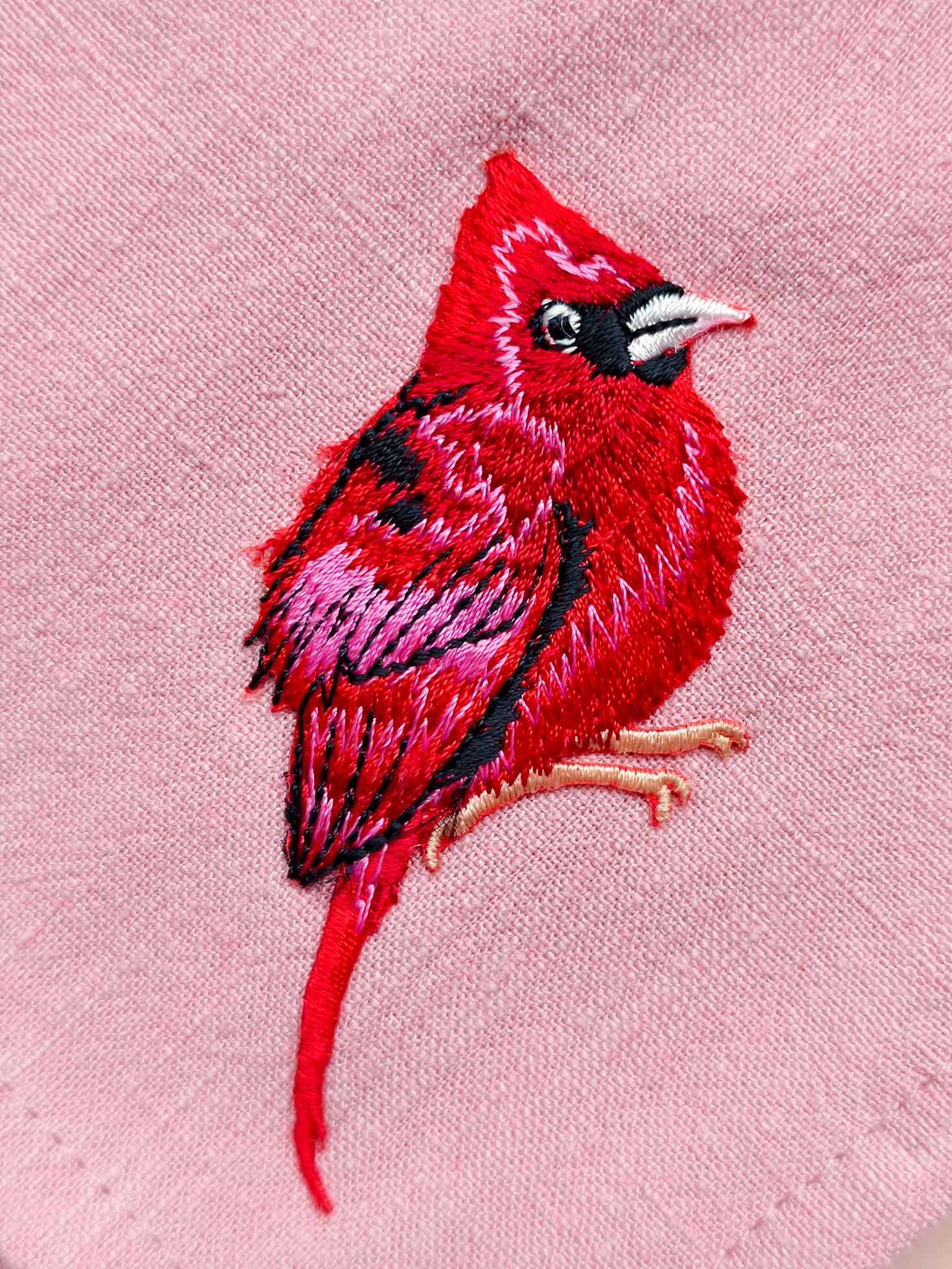Applique Napkin – Cheerful Bird - Image 8