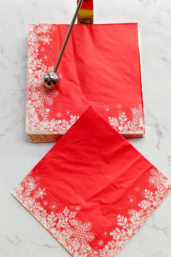Paper Napkin – Christmas Icons - Image 4