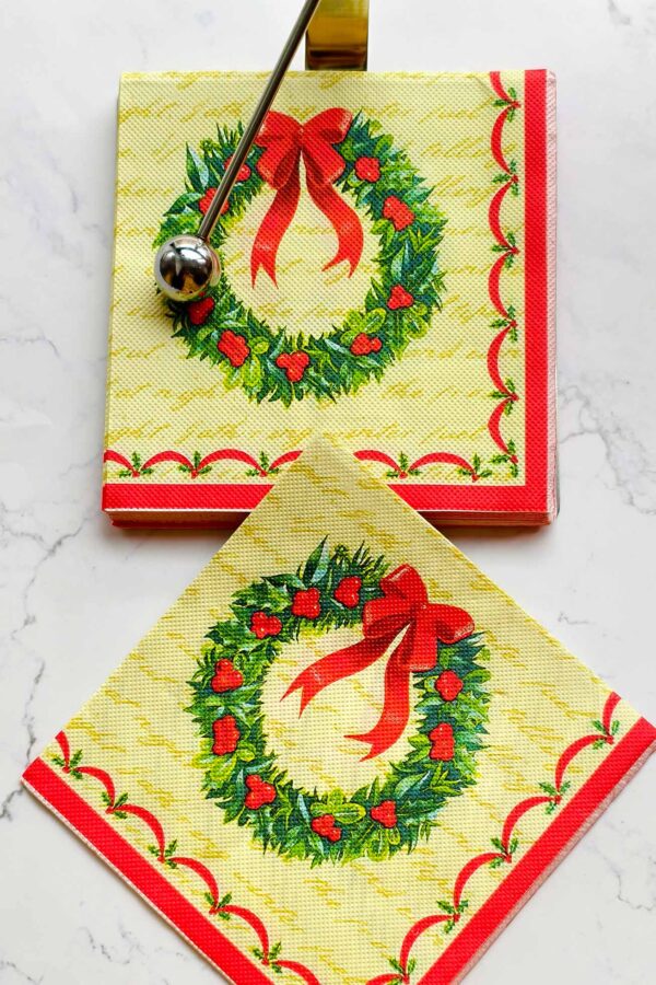 Paper Napkin – Christmas Symmetry - Image 5