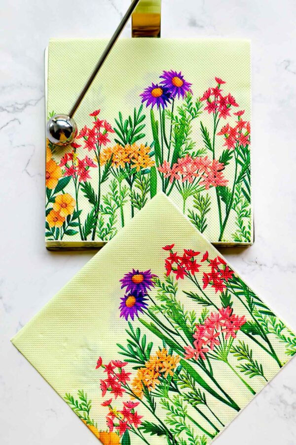 Paper Napkin – Wild Bloom - Image 5