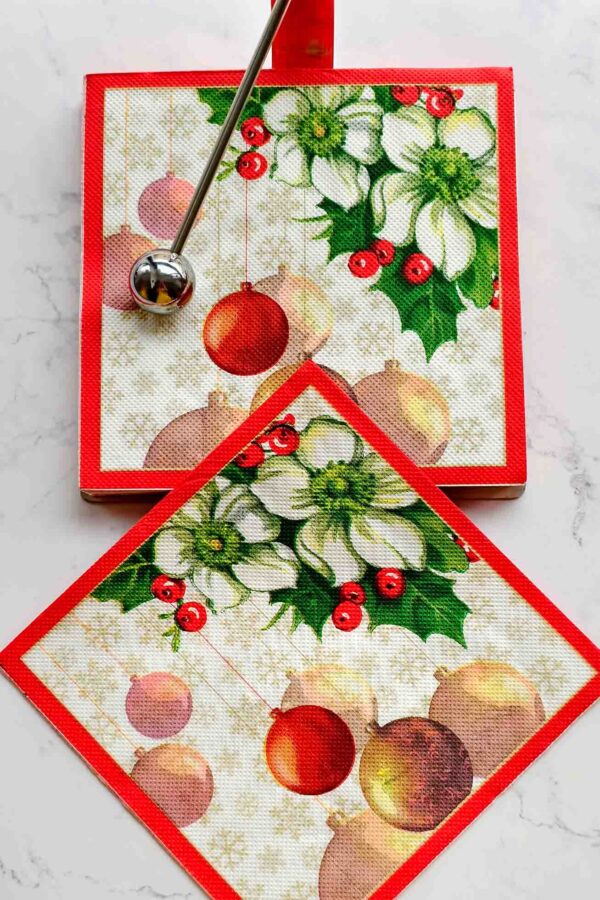 Paper Napkin – Christmas Icons - Image 5