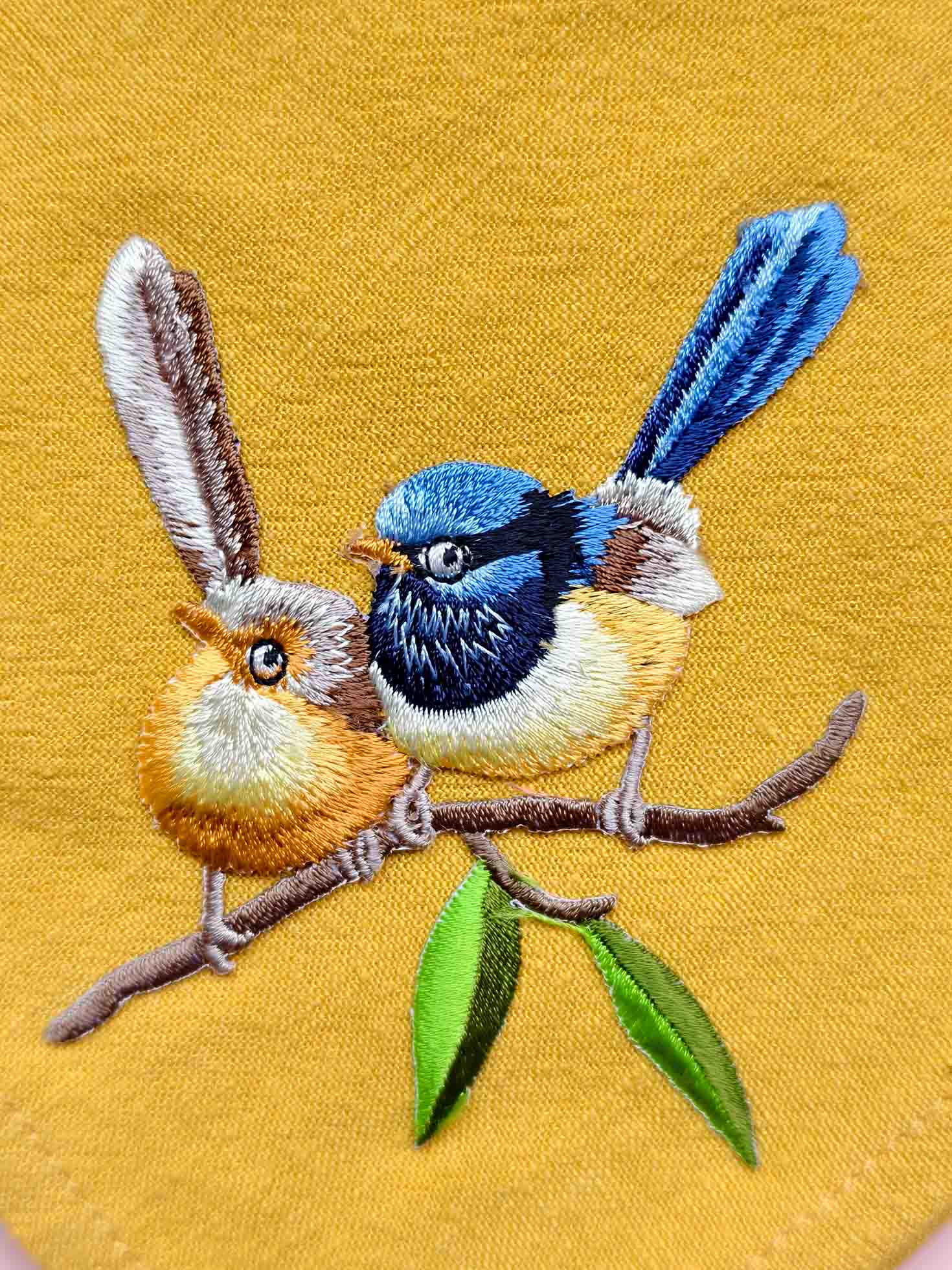 Applique Napkin – Cheerful Bird - Image 10