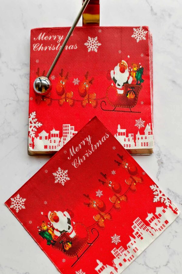 Paper Napkin – Santa Claus - Image 7