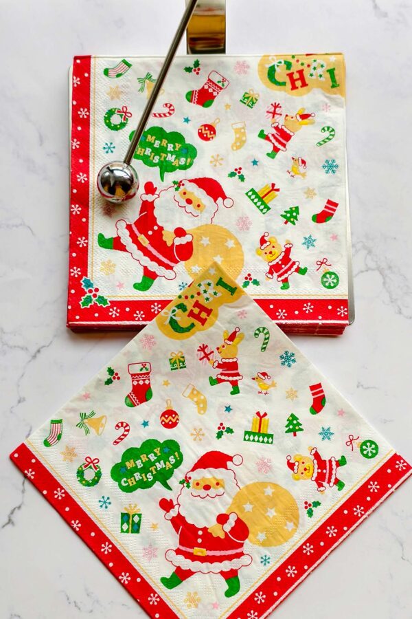 Paper Napkin – Christmas Symmetry - Image 8