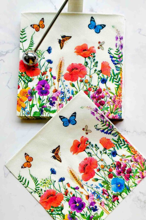 Paper Napkin – Wild Bloom - Image 8