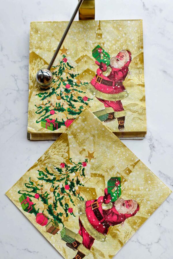 Paper Napkin – Santa Claus - Image 8