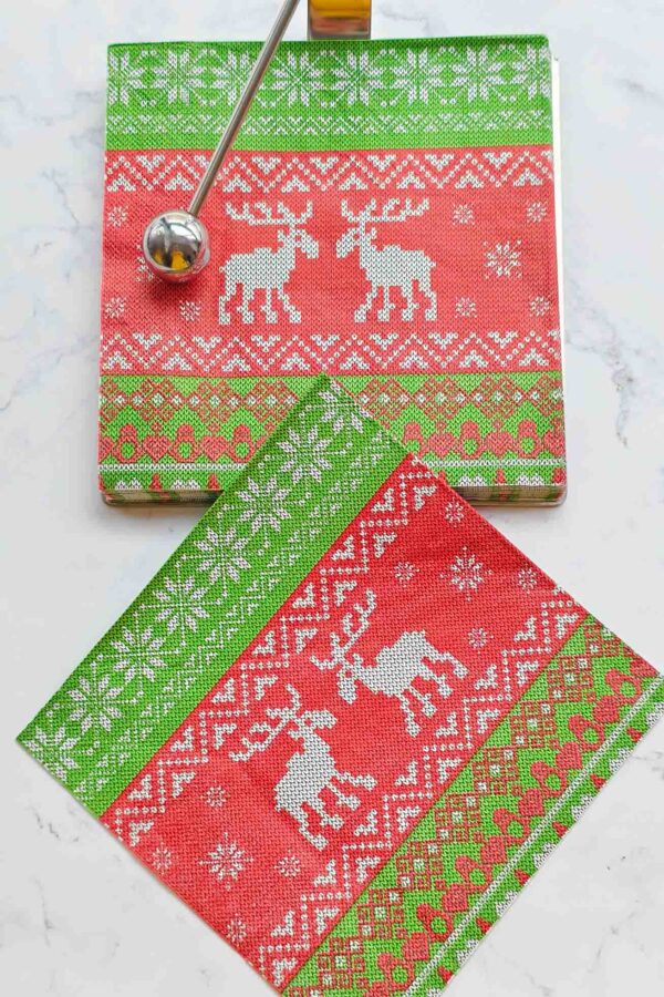 Paper Napkin – Christmas Icons - Image 8