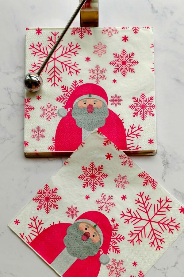 Paper Napkin – Santa Claus - Image 9