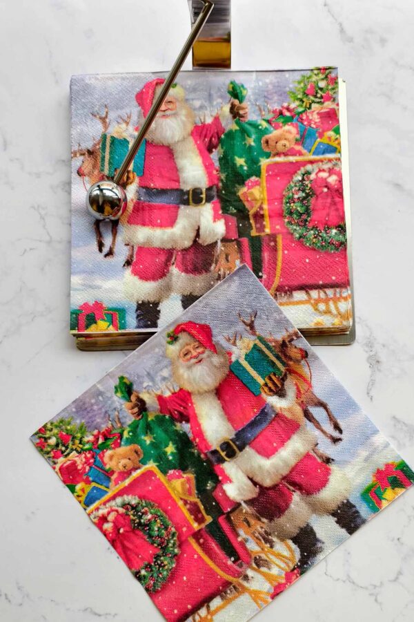 Paper Napkin – Santa Claus - Image 10
