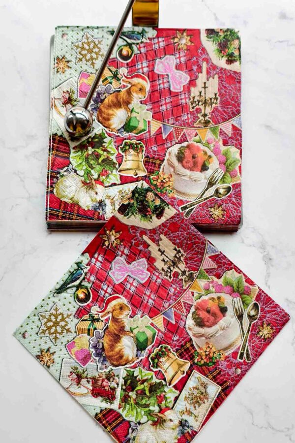 Paper Napkin – Christmas Icons - Image 10