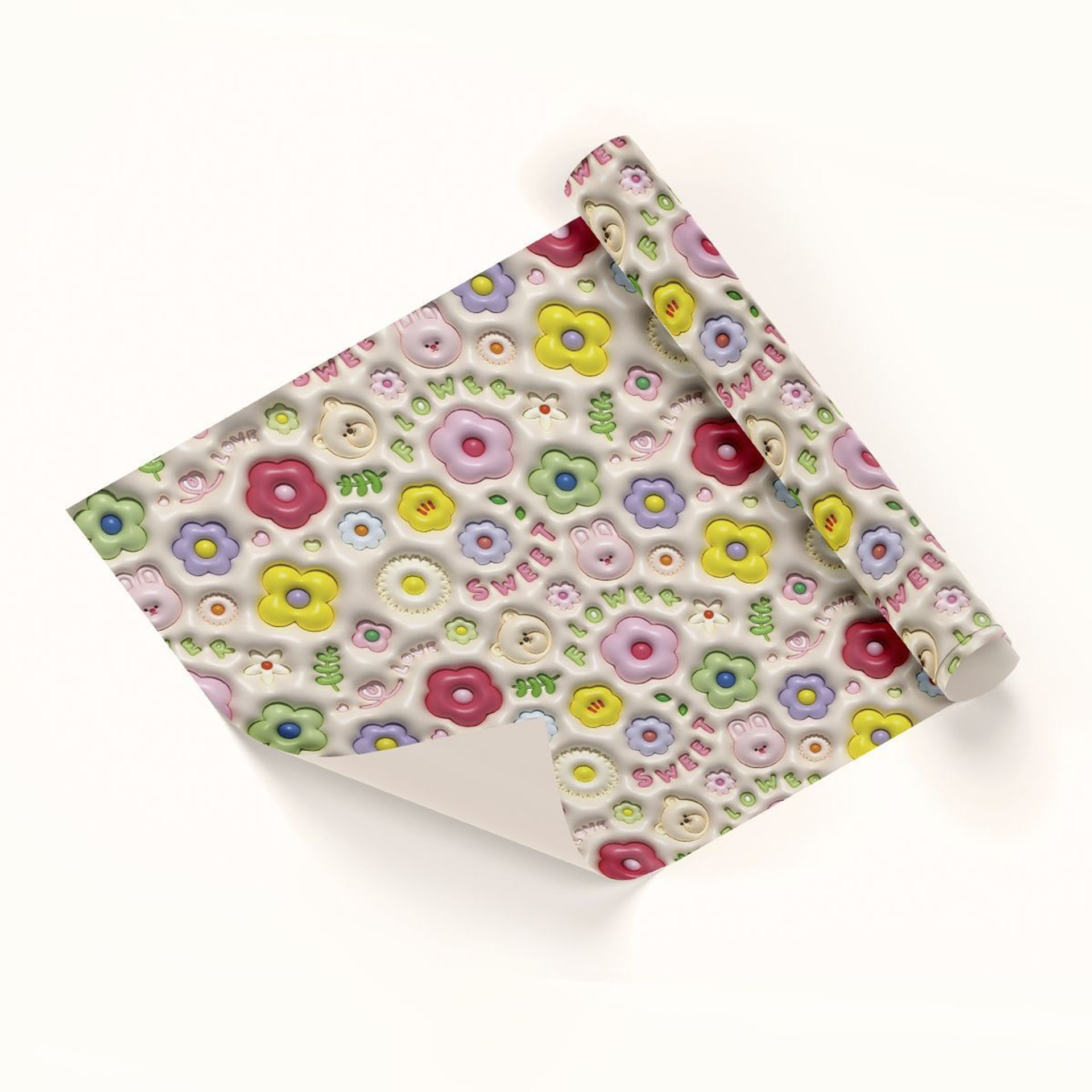 Wrapping Paper – Candy Bloom - Image 3