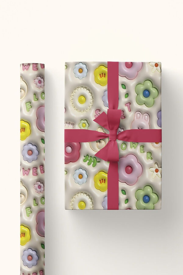 Wrapping Paper – Candy Bloom