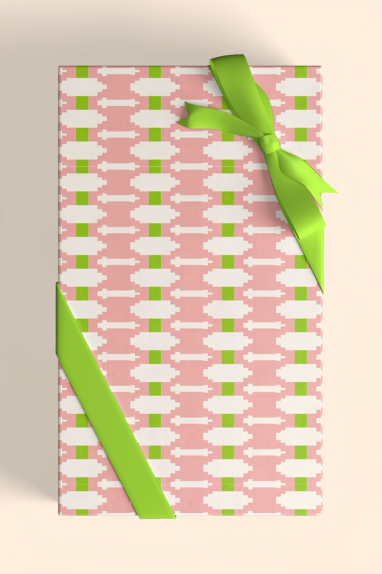 Wrapping Paper – Pixel Bloom