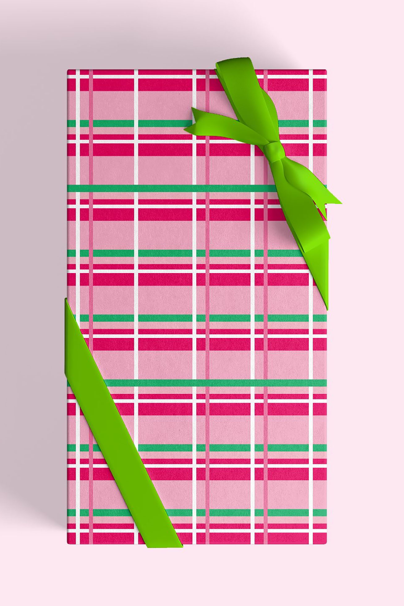 Wrapping Paper – Candy Plaid
