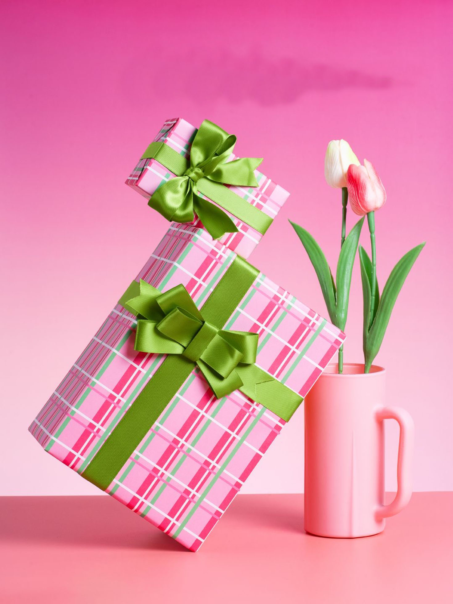 Wrapping Paper – Candy Plaid - Image 2